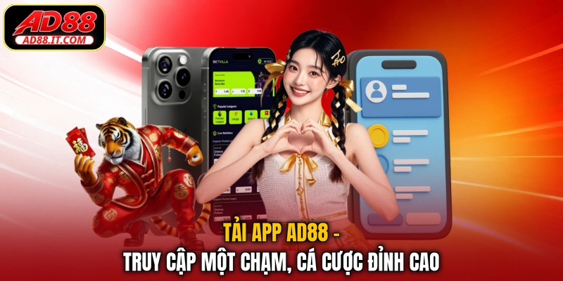 Tải App AD88 - Truy Cập Một Chạm, Cá Cược Đỉnh Cao